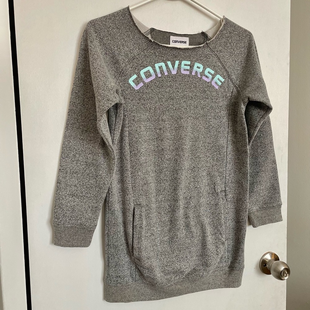 Converse Kids Sweater Dress - Size M (10-12 yrs.) - Picture 2 of 13
